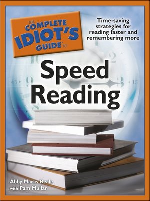 cover image of The Complete Idiot's Guide to Speed Reading